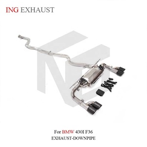 Válvula de Escape de Acero Inoxidable de Alta Calidad ING para BMW <span class=keywords><strong>430I</strong></span> F36, Silenciador con Piezas de Tubería de Alto Rendimiento para Automóviles - Product Image 3