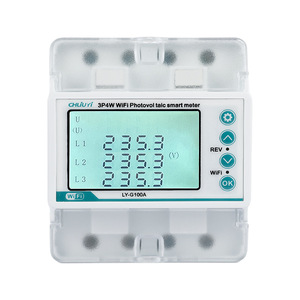 เครื่องวัดไฟฟ้าสามเฟส100A DTSY5886, เบรกเกอร์วงจรอัจฉริยะ Wifi F481วัดแรงดัน3P4W Tuya - Product Image 1