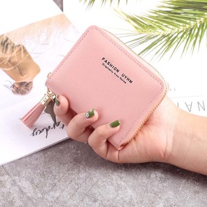 <span class=keywords><strong>Portafoglio</strong></span> <span class=keywords><strong>donna</strong></span> <span class=keywords><strong>Mini</strong></span> Zero con cerniera corta graziosa fodera in cotone antifurto per gli studenti - Product Image 4