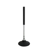 Poteaux d'agilité avec couvercle en mousse souple Base en caoutchouc lestée Conception de gobelet à rebond pour l'entraînement au basket-ball