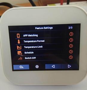 Termostato <span class=keywords><strong>Digital</strong></span> para Ventilador EC de 2 Tubos, Control por Aplicación Wifi, Programable, Modbus TCP RS485 - Product Image 5