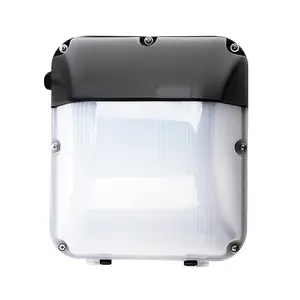 ETL DLC listed Sensor Full Cut-off Outdoor Mini Led Wall Pack Lights 28Watt 45Watt for Garden