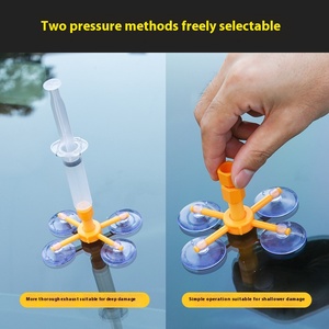 น้ำยาซ่อมกระจกหน้ารถยนต์กระจกหน้ารถแตกเครื่องมือซ่อมแซมสิ่งประดิษฐ์ไร้รอยต่อ - Product Image 3