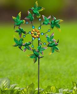 Décoration de jardin d'extérieur, toupie à vent en métal en forme de coccinelle - Product Image 4