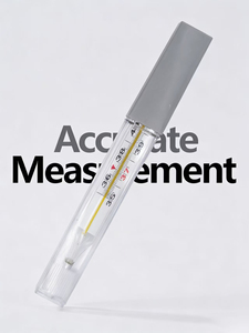 Termómetro Hidráulico Manual Clínico sin Mercurio, Medición de 5 Minutos para Uso Axilar, Certificado CE - Product Image 6