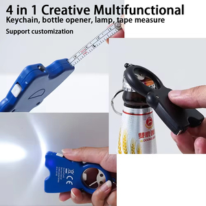 Llavero Multifunción con Luz LED, Cinta Métrica y Abrebotellas, con Impresión de Logotipo Personalizable - Product Image 5
