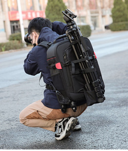 Voyage en plein air personnalisé chariot caméra sacs sacs à dos étanche professionnel <span class=keywords><strong>appareil</strong></span> <span class=keywords><strong>photo</strong></span> numérique objectif roues sacs pour la photographie - Product Image 3