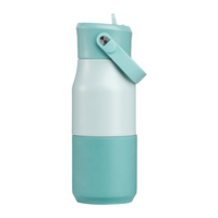 Bouteille d'eau en acier inoxydable à double paroi personnalisée et écologique de 24 oz et 32 oz pour la salle de sport et les sports