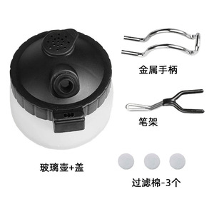 Airbrush Cleaning Tool <b>Set</b> 5 Piece Metal Brush Cutter Kit For <b>Spray</b> Gun Maintenance Auto Repair Use - Product Image 2