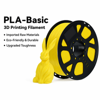 Filament PLA à faible odeur, 1,75 mm, bobine de 1 kg, pour impression 3D domestique sur ordinateur de bureau