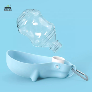 Travel Foldable Dog Water Bottle 250ml Portable Water Bottle for Dogs Penguin Shaped Whosale Pets Water Bottles Quick Ship - Product Image 5