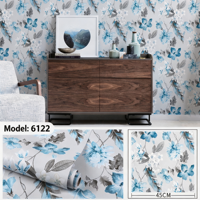 Papier peint 3D de style européen à motifs floraux en relief de précision, antistatique, ignifuge, insonorisant, garantie 3 ans