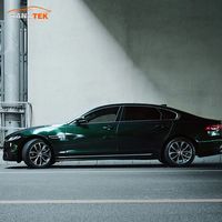 NANOTEK 7.5mil TPU Warna PPF Jaguar-British-Green High Gloss Self Healing Anti Gores Pelindung Cat Bodi Mobil