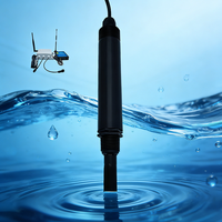 Sonde d'analyse intelligente de la qualité de l'eau pour l'aquaculture, l'analyse en ligne des eaux usées des rivières, IoT OEM CE industriel RS485 4-20mA, turbidité, ORP, EC, pH