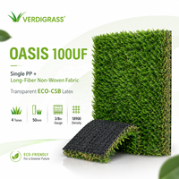 Gazon synthétique Verdigrass Eco-Safe 50 mm pour aménagement paysager, projets de jardinage durables, non toxique, sans plomb, haute qualité, doux, haute densité