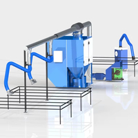 Nouveau système d'extraction de poussière et de fumée industriel flexible et universel avec une efficacité de 95 %, conception mobile, pré-filtre à air