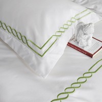 Parure de lit 4 pièces en coton pur 100% pour hôtel de luxe, drap de lit et housse de couette en satin blanc doux brodé, pour la maison et l'hôtellerie