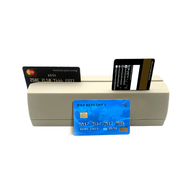 Factory Direct Black Magnetic Reader 3 Track Hico Magnetic Reader & Writer USB Hico Magnetic Stripe Encoder with USB2.0
