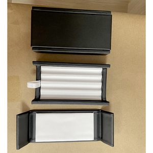 Boîte de rangement magnétique pour bijoux, plateau de présentation rectangulaire pour pierres précieuses colorées, avec fermeture à cordon, pour pierres en vrac personnalisées, grille de rangement pour bijoux - Product Image 2