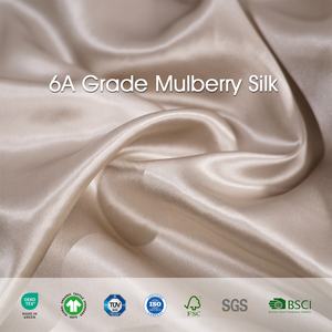 לוגו רקמה מודפסת אישית 100% משי ציפית משי אורגני כרית משי עם תיבה - Product Image 2