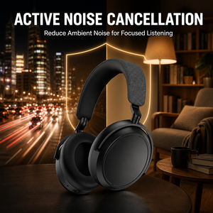Audífonos Inalámbricos <span class=keywords><strong>Sennheiser</strong></span> Momentum Negros con Cancelación Activa de Ruido C249 - Product Image 4