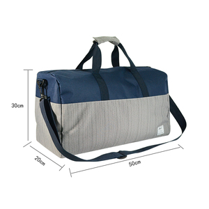 Sacs de voyage légers et imperméables en polyester avec fermeture éclair, unisexe, pour le sport, motif lettres, ensembles de valises et sacs de week-end - Product Image 5