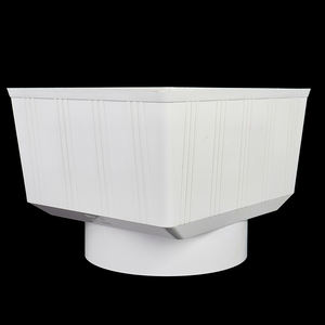 Funil de Água da Chuva de Dupla Função em PVC, Conexões para Coletor de Água, Tecnologia de Fundição, Materiais Plásticos - Product Image 2