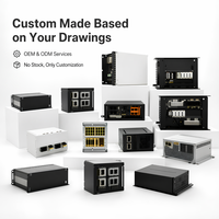 Diseño de Caja Metálica Personalizada TZR OEM, Fabricación de Chapa Metálica, Corte Láser, Plegado, Diseño de Carcasa