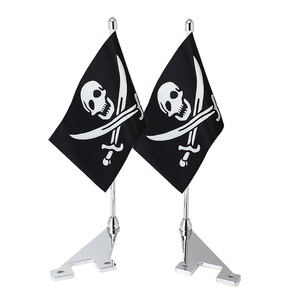 Porte-bagage suspendu pour <span class=keywords><strong>moto</strong></span>, support pour drapeau Vertical, pour Harley Davidson Touring 2014 — 2019 - Product Image 5