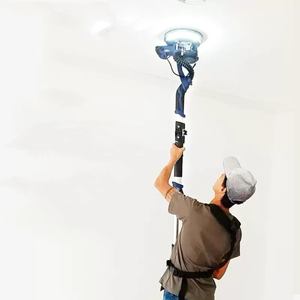 Selbst vakuum wandschleifer-Leichte Kitt polier maschine mit Staub absaugung, einstellbarer Schleif stange - Product Image 4