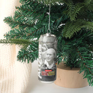 Nouvelle <span class=keywords><strong>vente</strong></span> chaude Festival Décoration <span class=keywords><strong>de</strong></span> la maison Boule <span class=keywords><strong>de</strong></span> Noël en verre soufflé à la main Luxe Pendentif bière Mini Verre écologique - Product Image 4