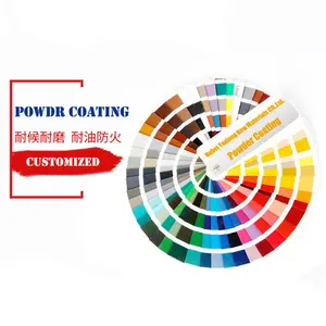 Spray électrostatique en Polyester époxy 100 ml, matériau première, fabrication de peinture de revêtement en poudre colorée