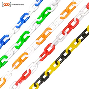 Top Sale Taiwan Brand 6mm50M 2Link+2Link Multifunctional Short Post Plastic Chain On Box For Garden