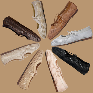 <span class=keywords><strong>Scarpe</strong></span> Basse da Donna in <span class=keywords><strong>Rafia</strong></span> Intrecciata Stile Mary Jane con Punta Quadrata e Fiocco, Casual Retrò Francese, per Autunno e Vacanze, Antiscivolo e Morbide - Product Image 1