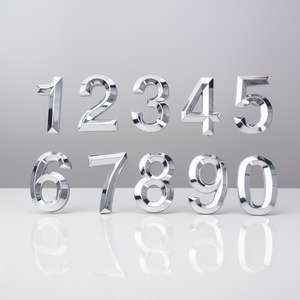 Enseigne personnalisée en 3D avec logo, enseigne extérieure pour hôtel, bâtiment, lettres murales en acier inoxydable et acrylique - Product Image 1