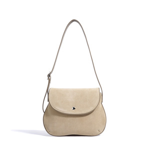 Bolsas Transversais Femininas de Couro Camurça Atacado, Bolsas de Ombro Vintage de Couro Nobuck, Bolsas Pequenas Femininas de Couro Genuíno - Product Image 3