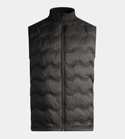Gilet de golf sans manches haute performance avec rembourrage pour hommes Veste de golf haute performance avec logo personnalisé Gilet de golf respirant