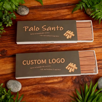 Bâtons d'encens naturels en Palo Santo, 46 pièces/boîte, 12 cm, pour purifier l'air et calmer l'esprit