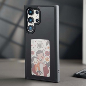 Étui de téléphone personnalisé JOYPORODO B234 haute définition mat NFC E-ink pour <span class=keywords><strong>Samsung</strong></span> S22 S23 S24 S25 Ultra, <span class=keywords><strong>coque</strong></span> intelligente DIY - Product Image 1