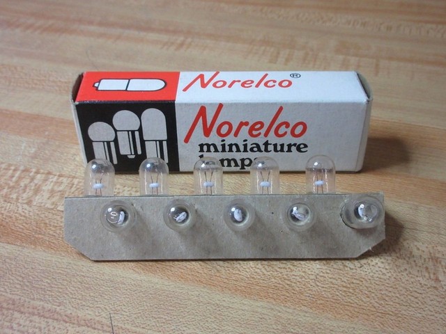 PLC Norelco 44 Miniature Lamp Light Bulb N44 (Pack of 10) Warranty Product