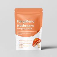 Extrait de champignons Reishi, Crinière de lion, Chaga FungiMeno, Patch transdermique hypoallergénique pour la ménopause