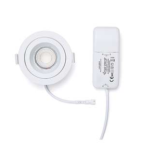 Luminaire en aluminium moulé sous pression de style <span class=keywords><strong>scandinave</strong></span> contemporain, LED COB <span class=keywords><strong>3</strong></span> pouces 12W - Product Image 3