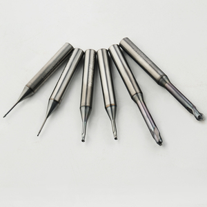 مطحنة نهاية ذات قطر 6 أخدود يمكن التحكم فيه باستخدام الحاسب الآلي ، قاطع طحن كروي من سبائك التنغستن كربيد عميق قابل للتخصيص يدعم OEM ODM - Product Image 4