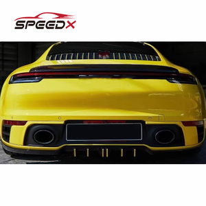 Pour <span class=keywords><strong>Porsche</strong></span> Carrera <span class=keywords><strong>911</strong></span> 992 mise à niveau <span class=keywords><strong>Techart</strong></span> Kit de carrosserie de becquet en Fiber de carbone 992 <span class=keywords><strong>Techart</strong></span> aile de becquet arrière - Product Image 2