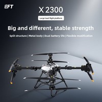 Plateforme de vol de drone industriel à grande charge utile Yifeite EFT X2300, charge utile de 100 kg, cadre de drone en métal