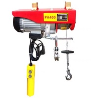 Fabriqué en Chine nouveau monophasé 230V Portable Pa 300Kg 1000Kg Mini palans électriques à câble métallique treuil à poulie à corde