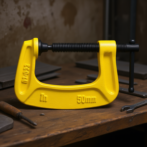 Abrazadera en C de 50 mm, Abrazadera de Acero Resistente para Banco de Trabajo - Product Image 3