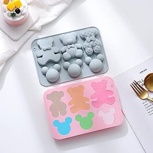 Moule à gâteau jetable en silicone 1 pièce, pour muffins et cupcakes, outils de cuisson, ustensiles de cuisine, pour la pâtisserie DIY, décoration de gâteaux, coloré, taille moyenne - Product Image 5