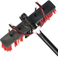 Brosse télescopique multi-longueurs en aluminium pour nettoyage sans rayures des panneaux solaires, fenêtres, voitures, camions et bateaux – Vente en gros
