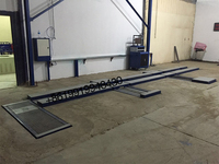 Testeur de suspension de véhicule certifié CE UE-CTXX-3/10, banc d'essai de suspension automobile - Pont élévateur professionnel pour voitures